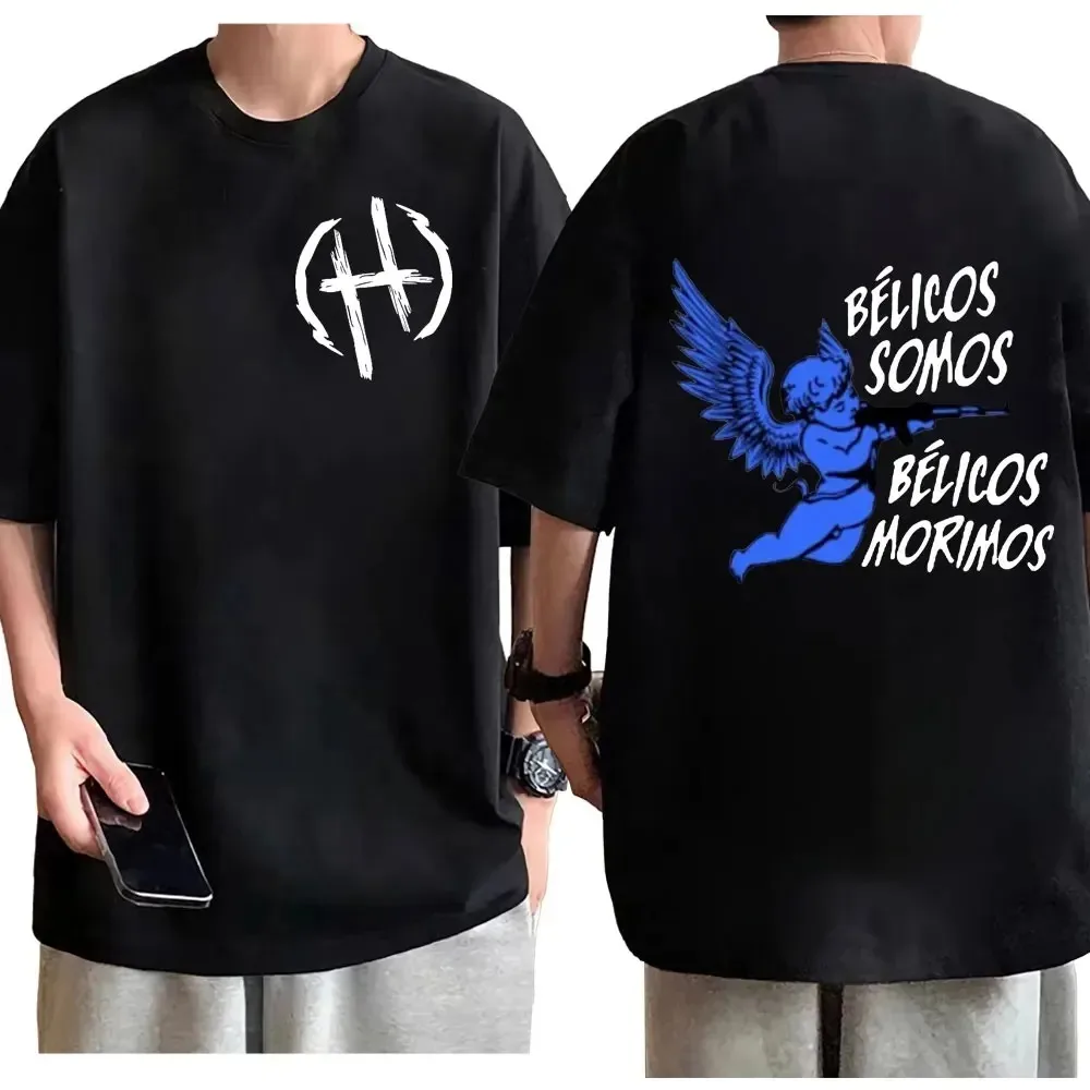 

Футболки с графическим рисунком Singer Junior H Sad Boyz для мужчин и женщин, футболки из чистого хлопка высокого качества, модные трендовые футболки в стиле хип-хоп с короткими рукавами