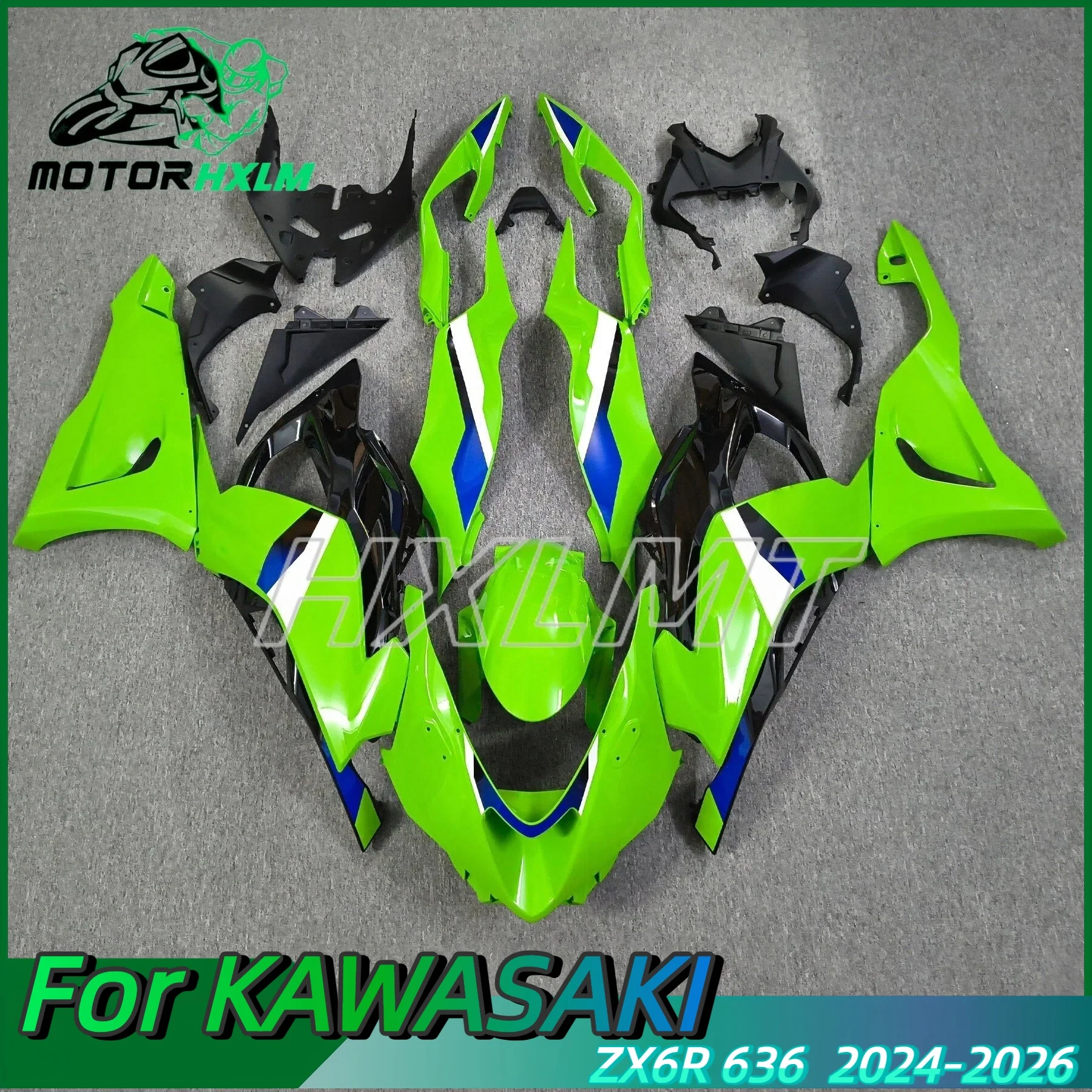 Motorcycle Fairing Kit For Kawasaki ZX-6R ZX6R 636 2024 2025 2026 24 25 26 Painted Or Unpainted Custom Color Available