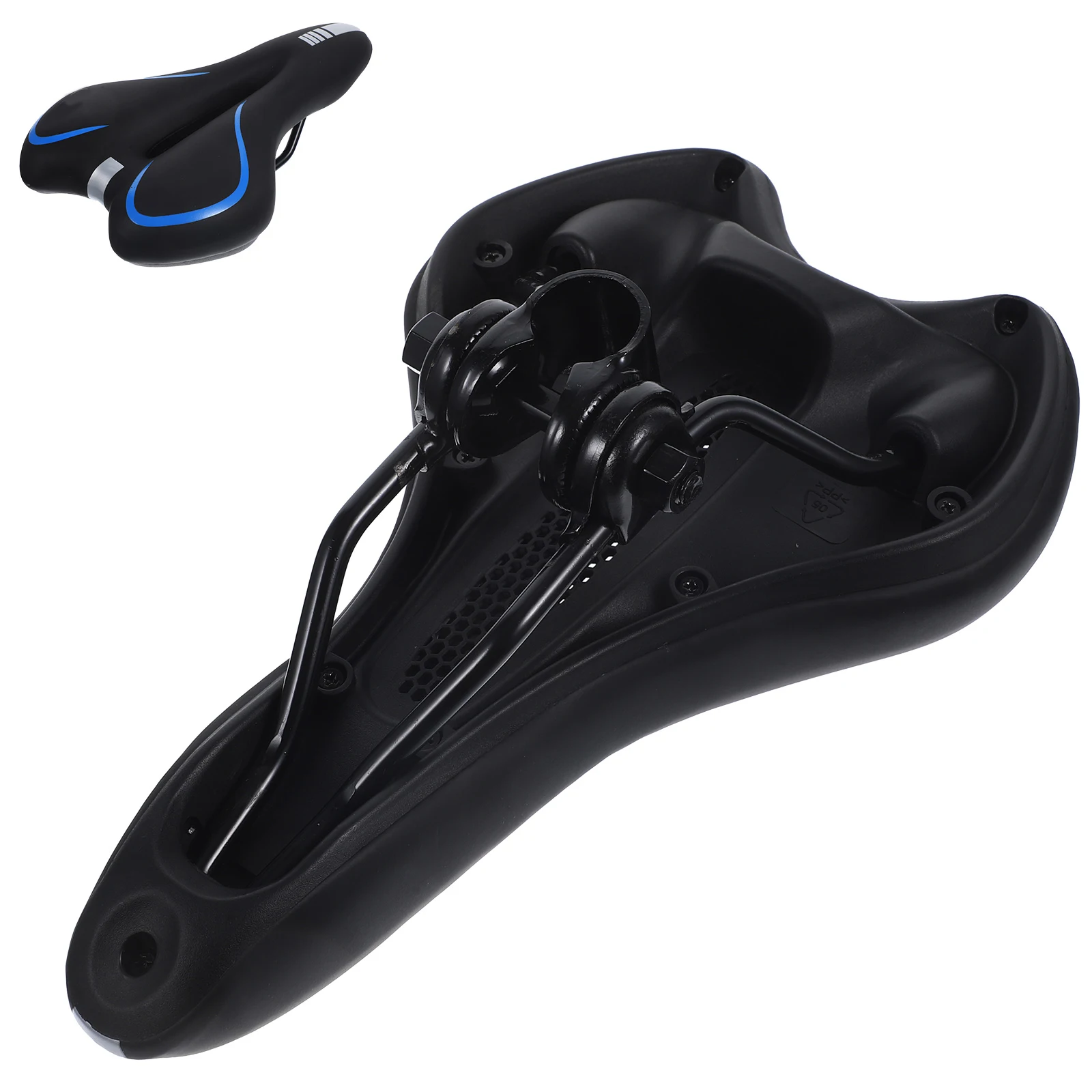 

Premium Thicken Bike Saddle Seat Cycling Comfortable Cushion Easy Wash Blue Bike Saddle for Cycle Seat
