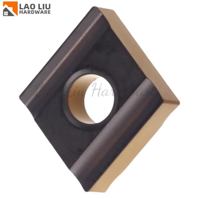 Двухцветная шлицевая вставка CNMG120404R-LS SP3200: токарная вставка из стали положительного типа с отличной износостойкостью и гладкой чи