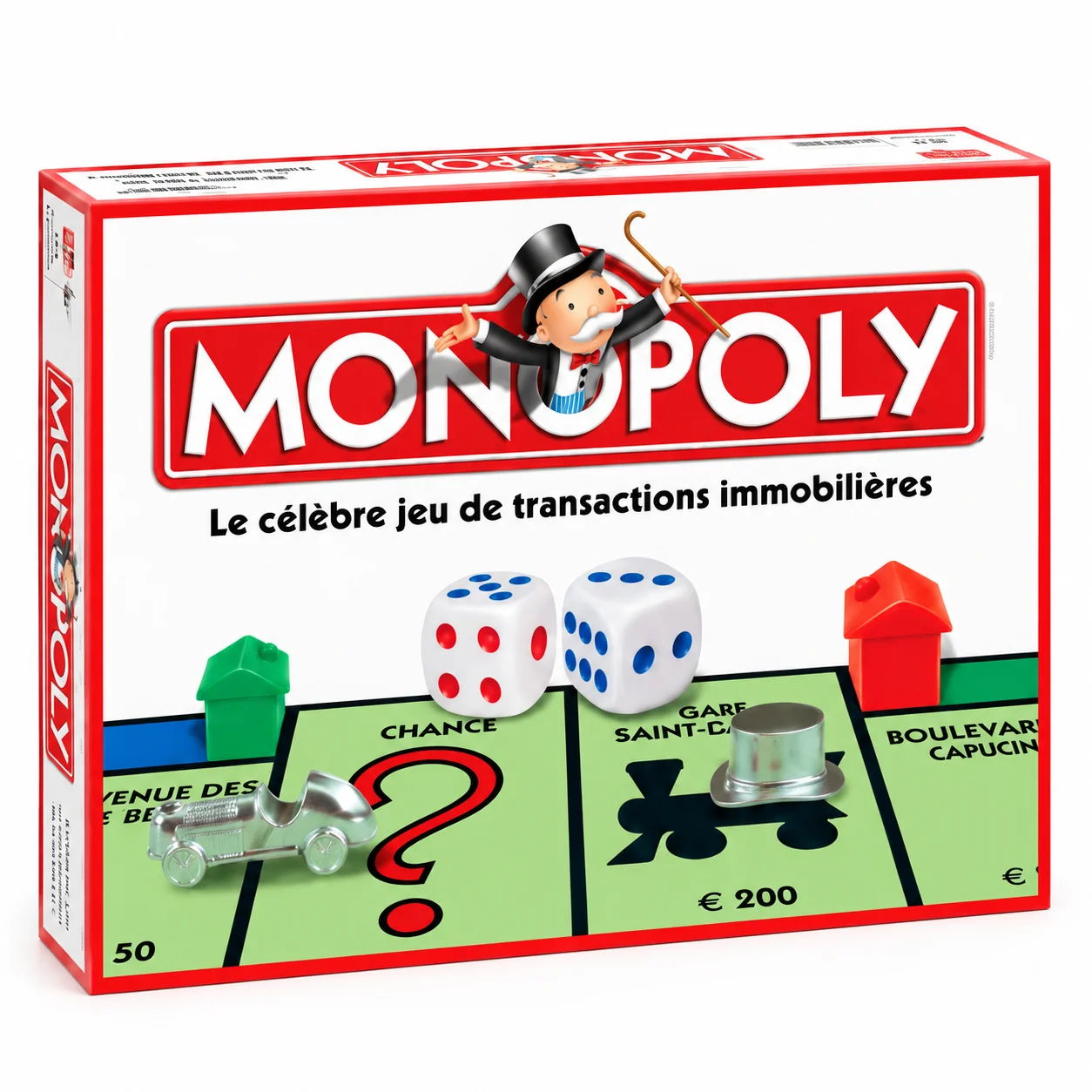 Hasbro Game Monopoly - French Language Monopoly Board Game, Classic