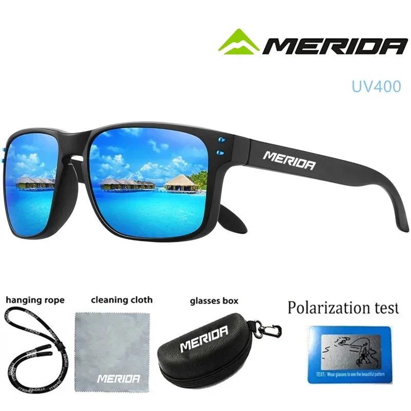 

MERIDAThe new polarized sunglasses are suitable for outdoor vacation and playTaking photos,fishing,and cycling Climbing goggles