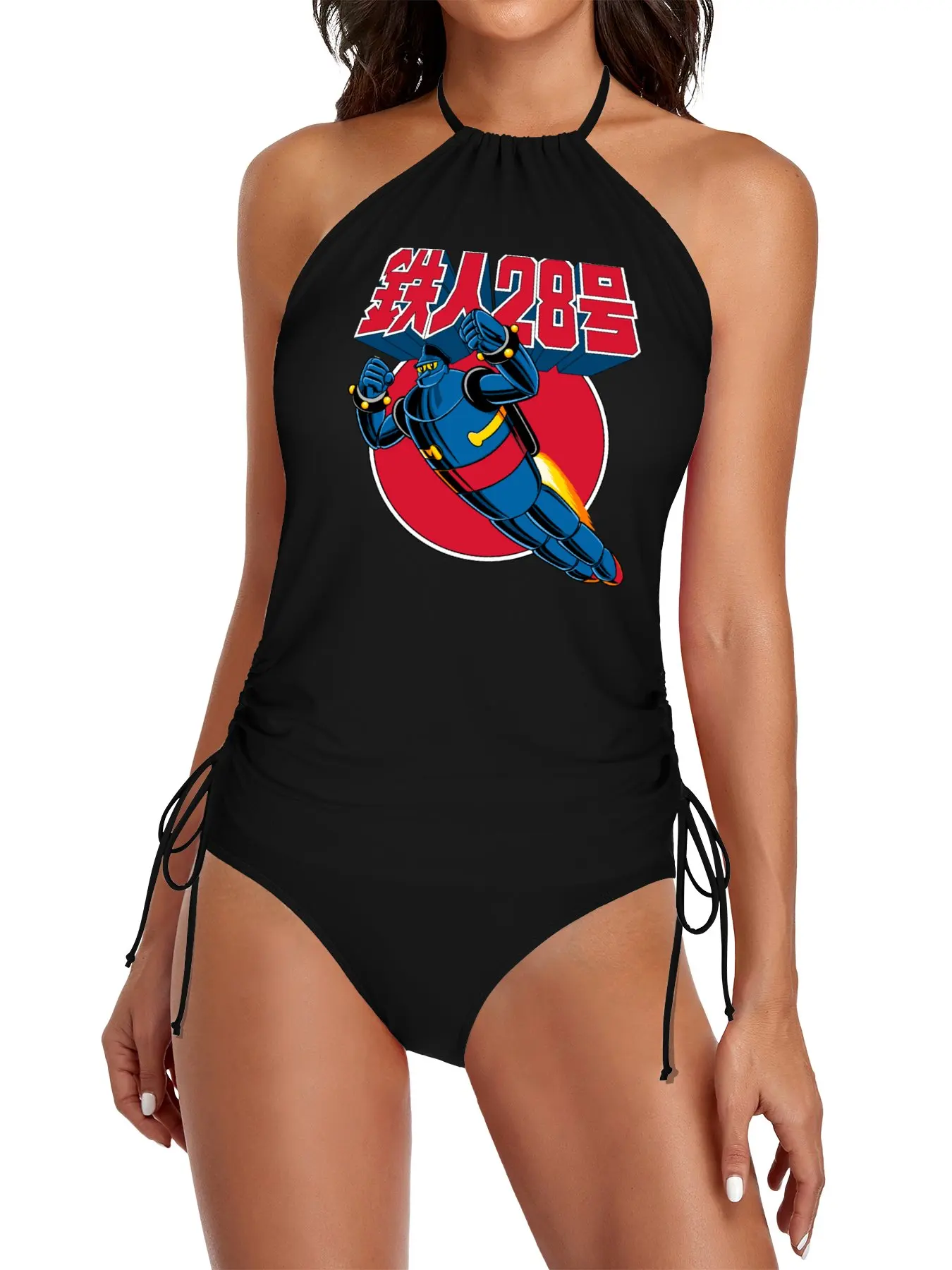 

Tetsujin 28 Split Swimsuit Set Woman swimsuit bathing suit woman women's beach suit