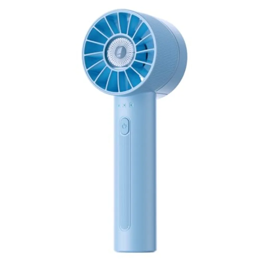 

Portable Mini Handheld Turbo 4 Speed High Velocity Personal Fan, Max 16H Cooling Time, Rechargeable Purse Fan, Travel Essential