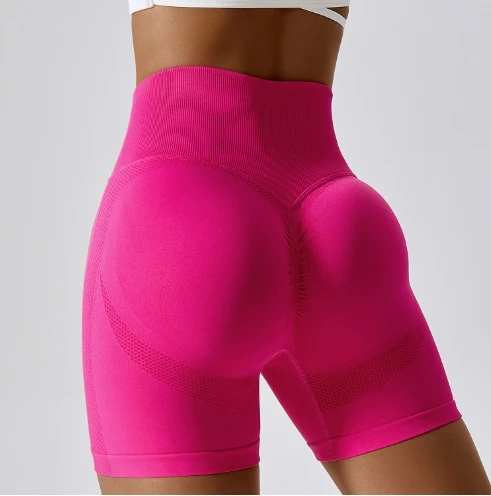 Women's Comfortable Trousers 2025 Autumn Winter Latest Solid Color Hip Lifting High Waist Fitness Pants Tight Running Shorts