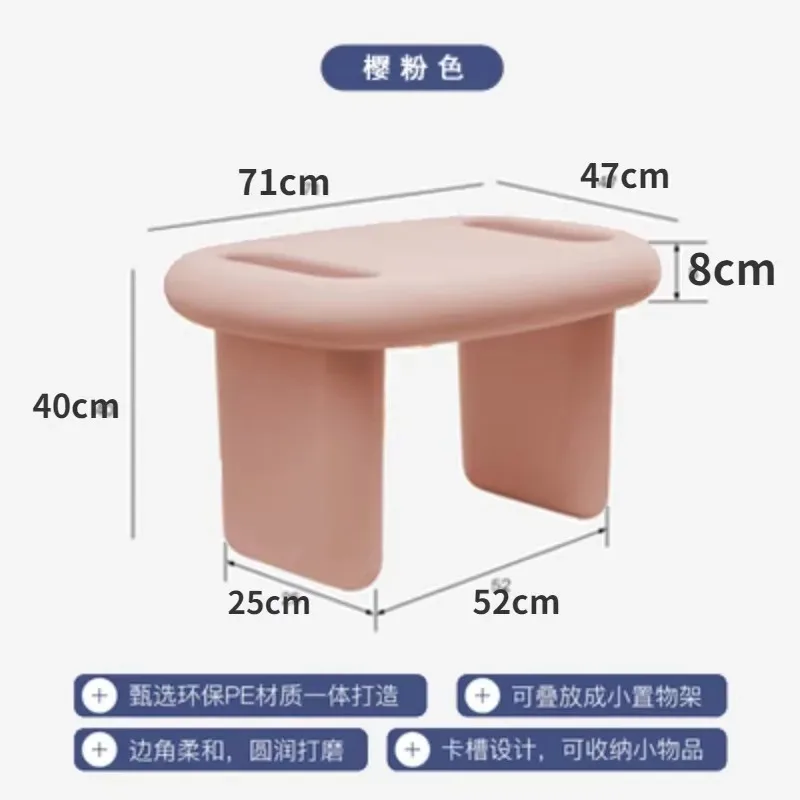 

Пластиковый скандинавский стол или стул из ПЭ, штабелируемый, ручной работы, для письма и чтения, маленький обеденный стол, мебель для столовой, обеденные столы