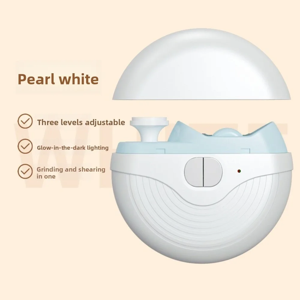 

Multifunction Electric Smart Nail Clippers with LED Light Anti-Splash Electric Nail Clippers Anti Pinch 3 Speeds Nail Trimmer