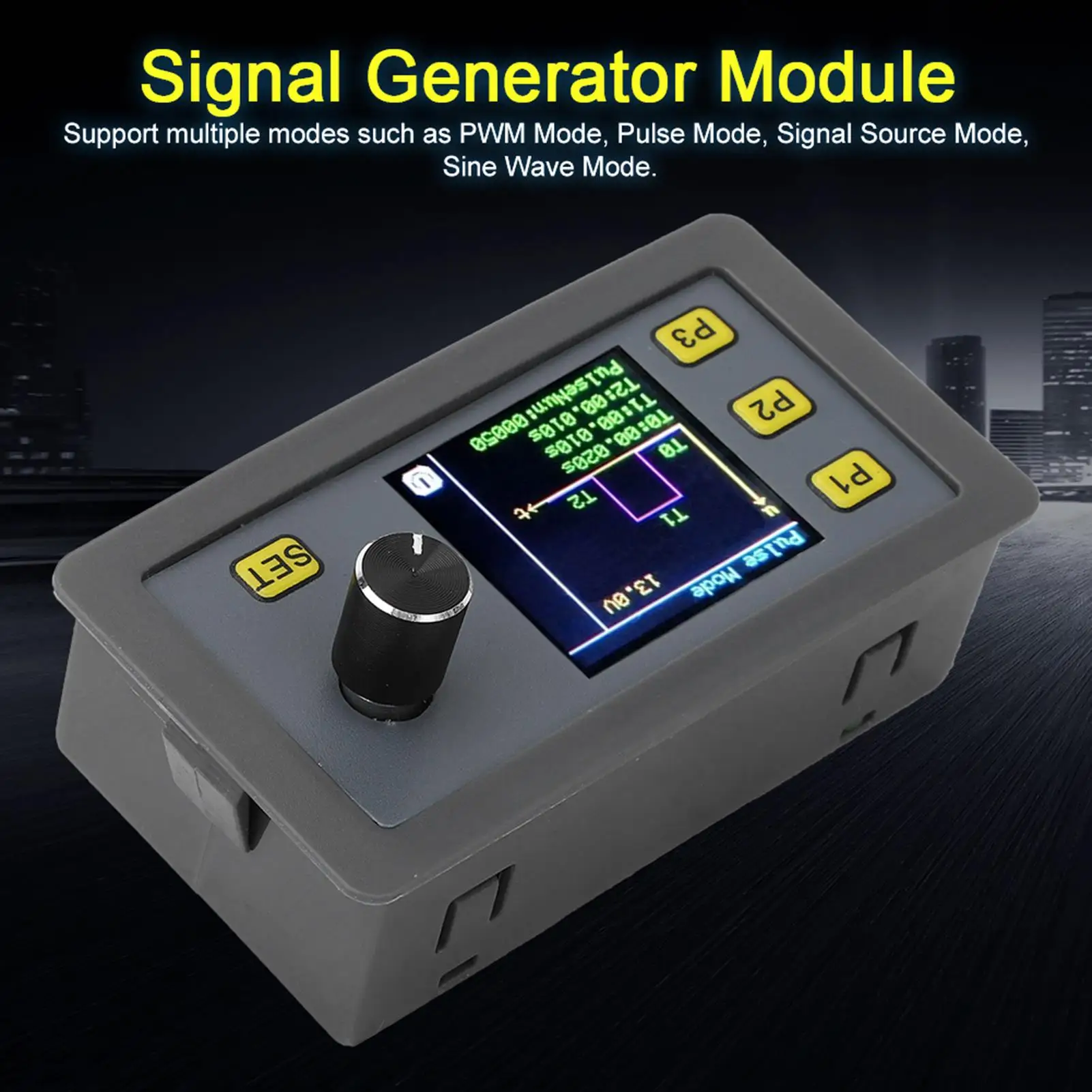 WSFG-06 Adjustable PWM Pulse Module - Sine Wave Generator 4-20mA & 2-10V Output, No RS485