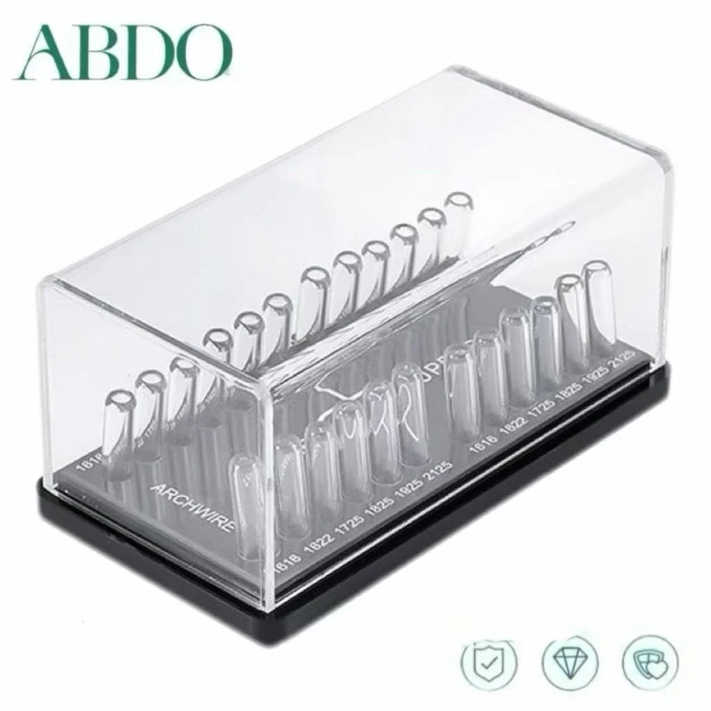 Square  Round Wire Sorting Frame Pre-Formed  Wire Placement  Orthodontic Nickel-Titanium Bow Wire Box Storage Dust Box