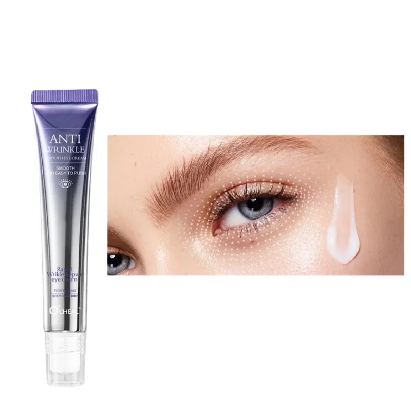 Tratamiento de círculos oscuros, crema para ojos, rodillo de ácido hialurónico, masajeador, bolsas hidratantes antiarrugas, reducción del envejecimiento, cuidado de la piel