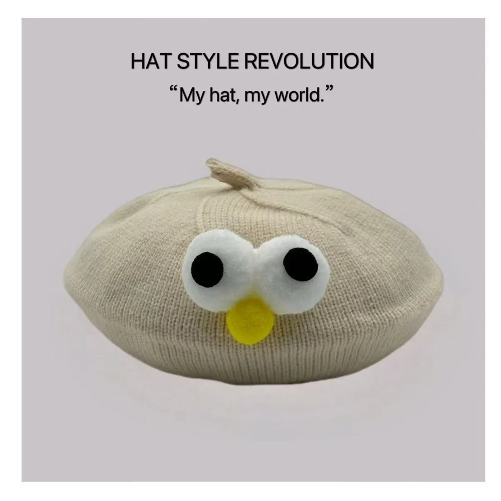 Mode Baby Gestrickte Mütze Hut Einfarbig kinder Warme Hüte Herbst Winter Maler Kappe Für Mädchen Kinder Motorhaube Zubehör