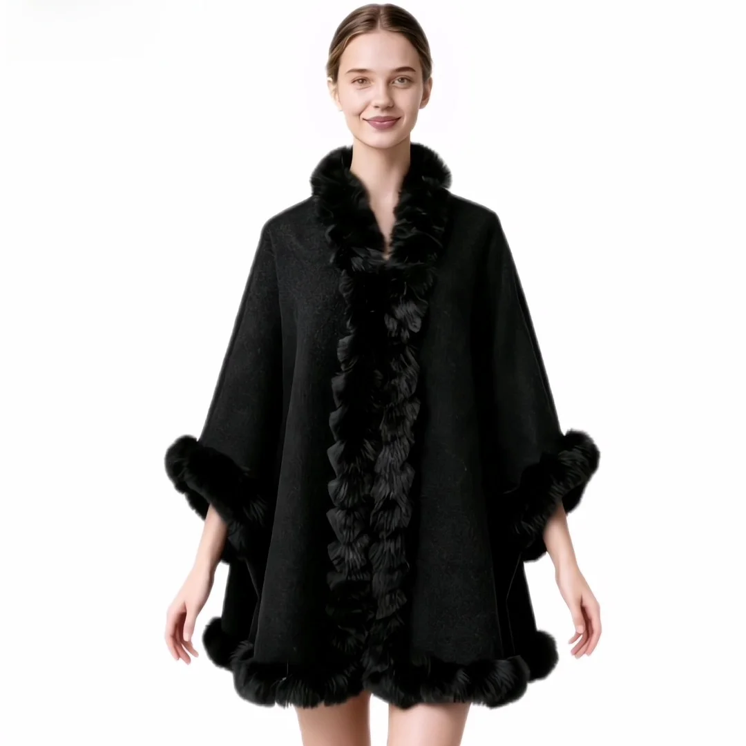 

Новая женская шапка из искусственного меха Bla Rabbit Fur для осени и зимы, декоративная, с капюшоном, из полиэстера, в уличном стиле