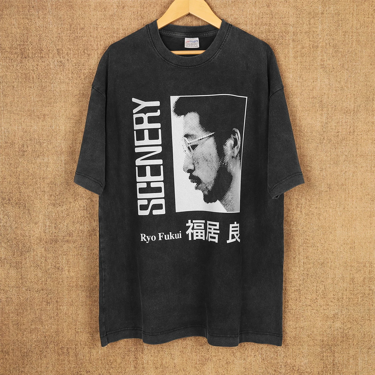 Ryo Fukui T-Shirt Scenery Japanese Bop Modal Jazz Mtume Umoja Ensemble Weldon Irvine Shamek Farrah Men's Short Sleeves Shirt