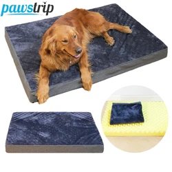 Removeable Pet Dog Bed Mat Super Soft Pet Sleeping Bed for Small Medium Large Dogs Washable Puppy Mat Cushion