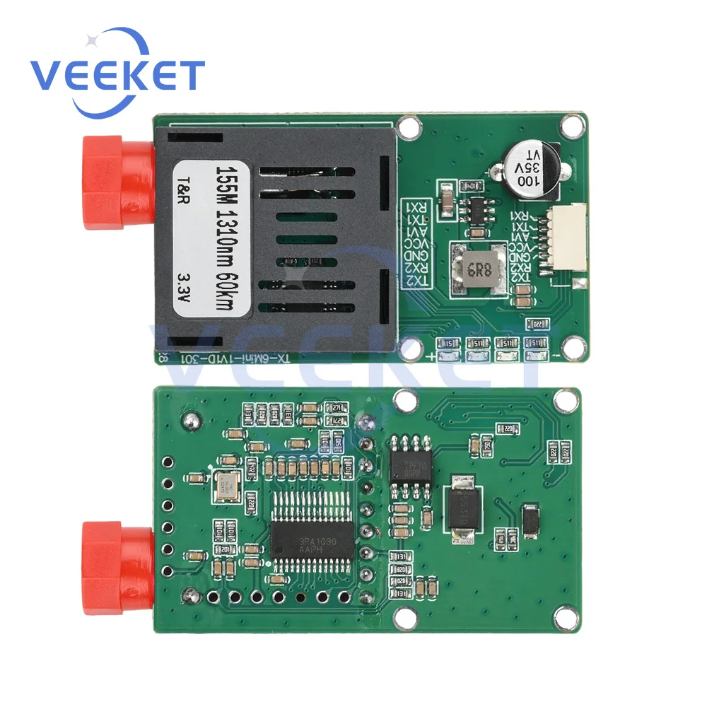 TTL Optical Transceiver Dual Wavelength Fiber Optic Module for Drone Long Distance Sky-Earth Signal Communication