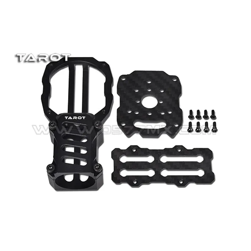 

Tarot 25mm CNC Aluminum Motor Mount Seat 1pc Black / Orange TL9602 TL9603 for Multicopter DIY RC Drone