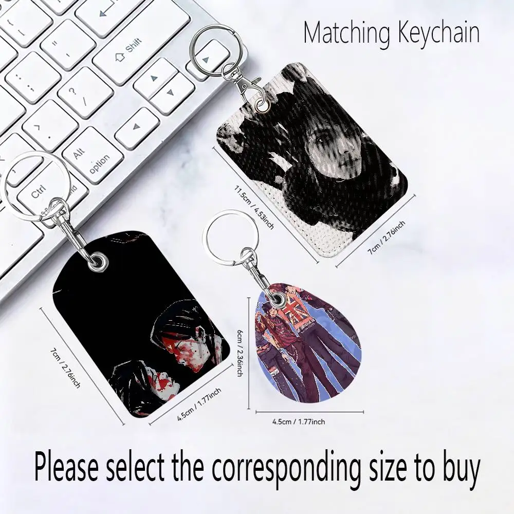 My C-Chemical Romance MCR Flag Protective Case For Apple AirTag/Access Card Holder/Pet Anti-Loss Tracking Device view 5