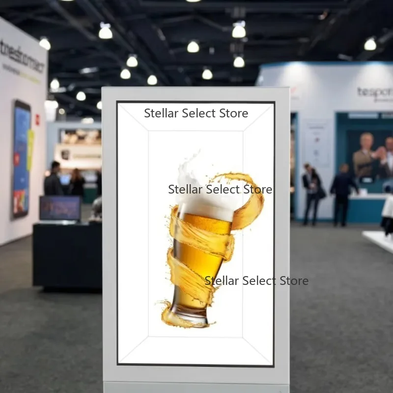 

55 Inch 4K 3D Hologram Box Touch Screen LCD Advertising Display Cabinet Showcase