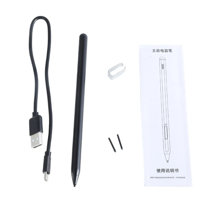 Long Last Touches Screen Pen,4096 Sensitivity Levels, Aluminum Body,Capacitive Pen for Win Max2 Tablets Capacitive Pen