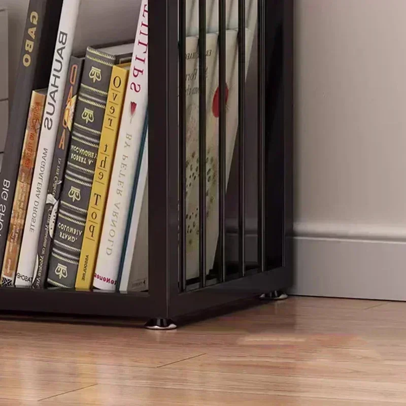 

Rotating Bookshelf Storage Book Shelves Magazine Rack Shelf Organizer Aesthetic Children's Bookcases Estantes Storage Furniture2