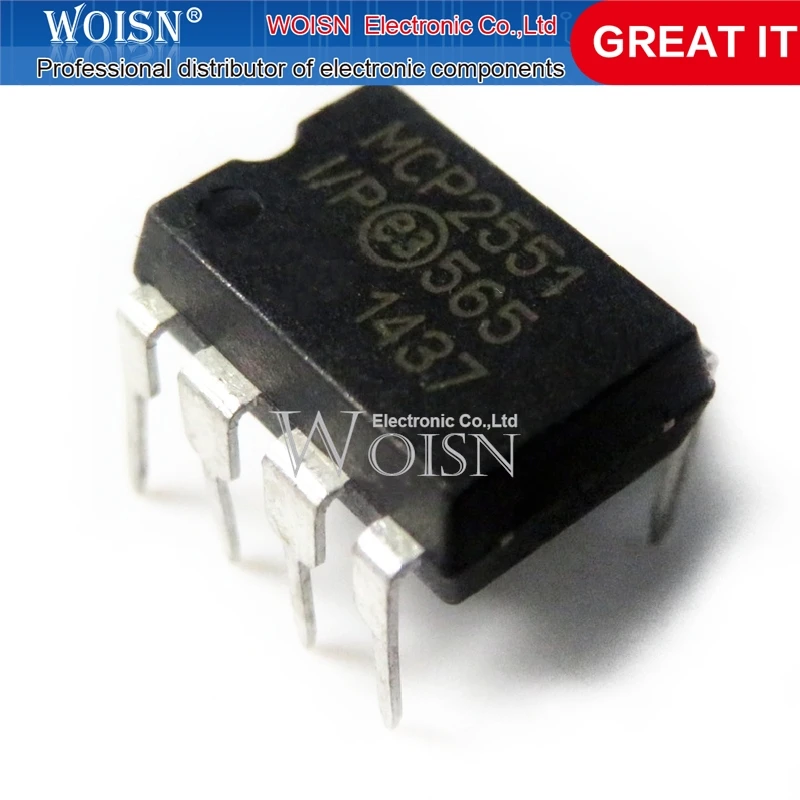 

10 шт MCP2551-I/P MCP2551 DIP-8