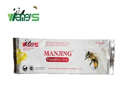 Special offer 5PCS Wangshi Manjing 20Strips Flumethrin Strips Apiculture Varroa Treatment Beekeeping Supplies Medicine for Bees