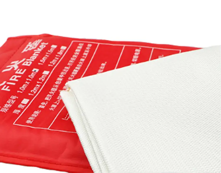 Anti Fire Blanket 2M*2M Fiberglass Emergency Survival Fire Shelter Extinguisher Flame Retardant Protection For Kitchen Safety