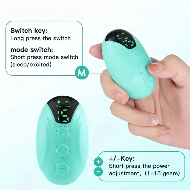 A Handheld Sleep Monitor Helps to Relax and Feel Comfortable