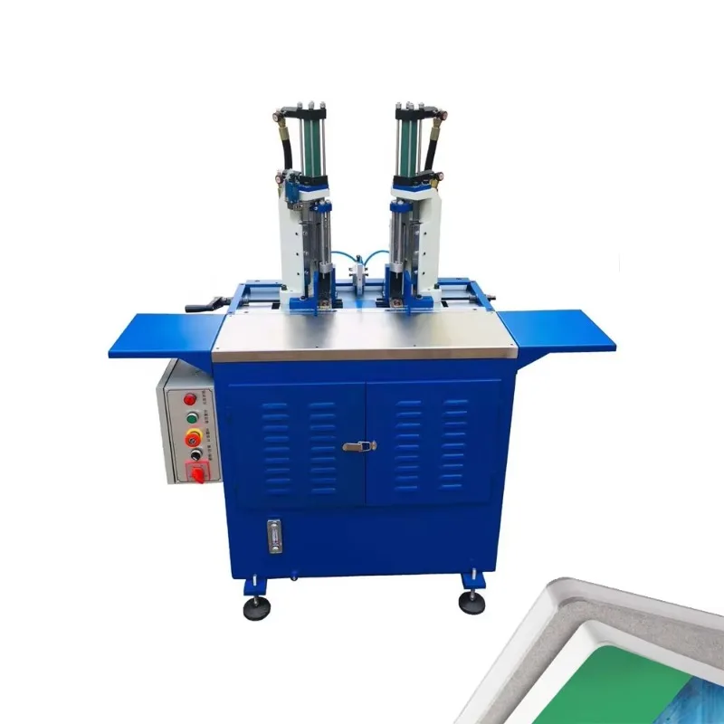 2026 NEW HX460BCRTM  Automated Double Head Simultaneous Corner Cutting System Machine