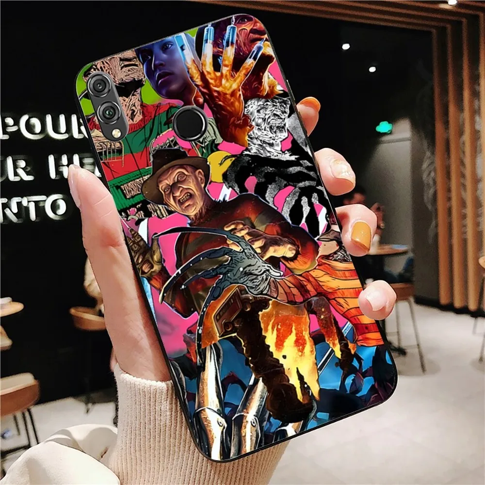 Film K-Krueger F-Freddy Horror Phone Case For Huawei Honor 10 lite 9 20 7A pro 9X pro 30 pro 50 pro 60 pro 70 pro plus