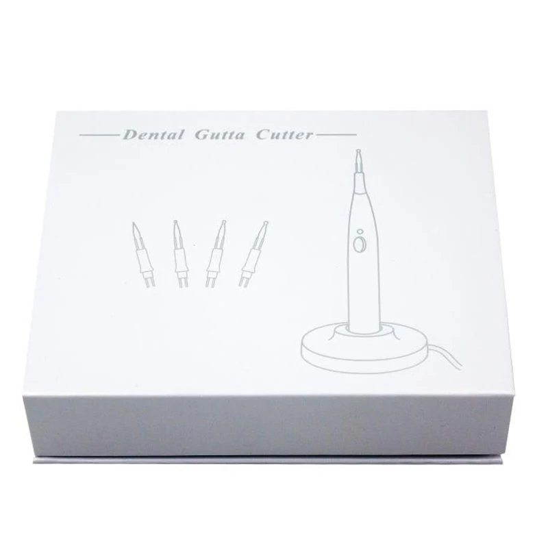 VVDental Dental Gutta Percha Cutter Wireless Fast Heating 4 Tips EU US Plug Root Canal Endodontic Dental Instrument