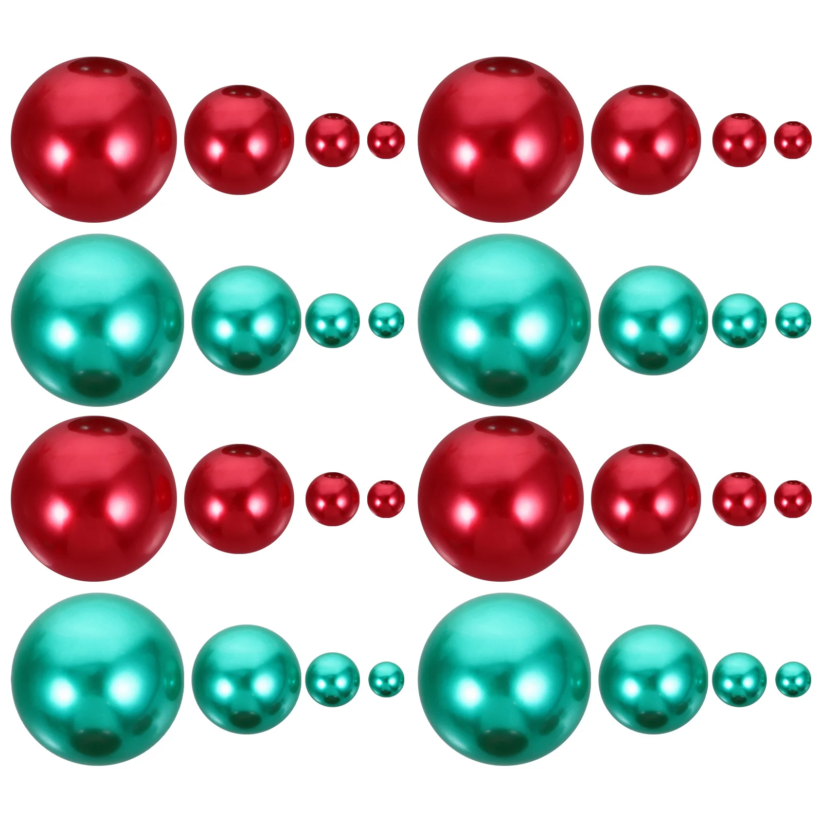 166 قطعة مزهرية من اللؤلؤ الاصطناعي حشو الخرز العائمة فو اللؤلؤ ديكور منزلي للزفاف الجدول مبعثر الطرف الديكور #6