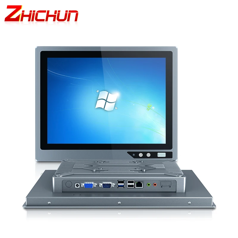 IP65 10.4 15 15.6 21.5 Inch Vandal-Proof Rugged Pc For Windows Linux All In One Touch Screen Embedded Industrial Aio Panel Pc