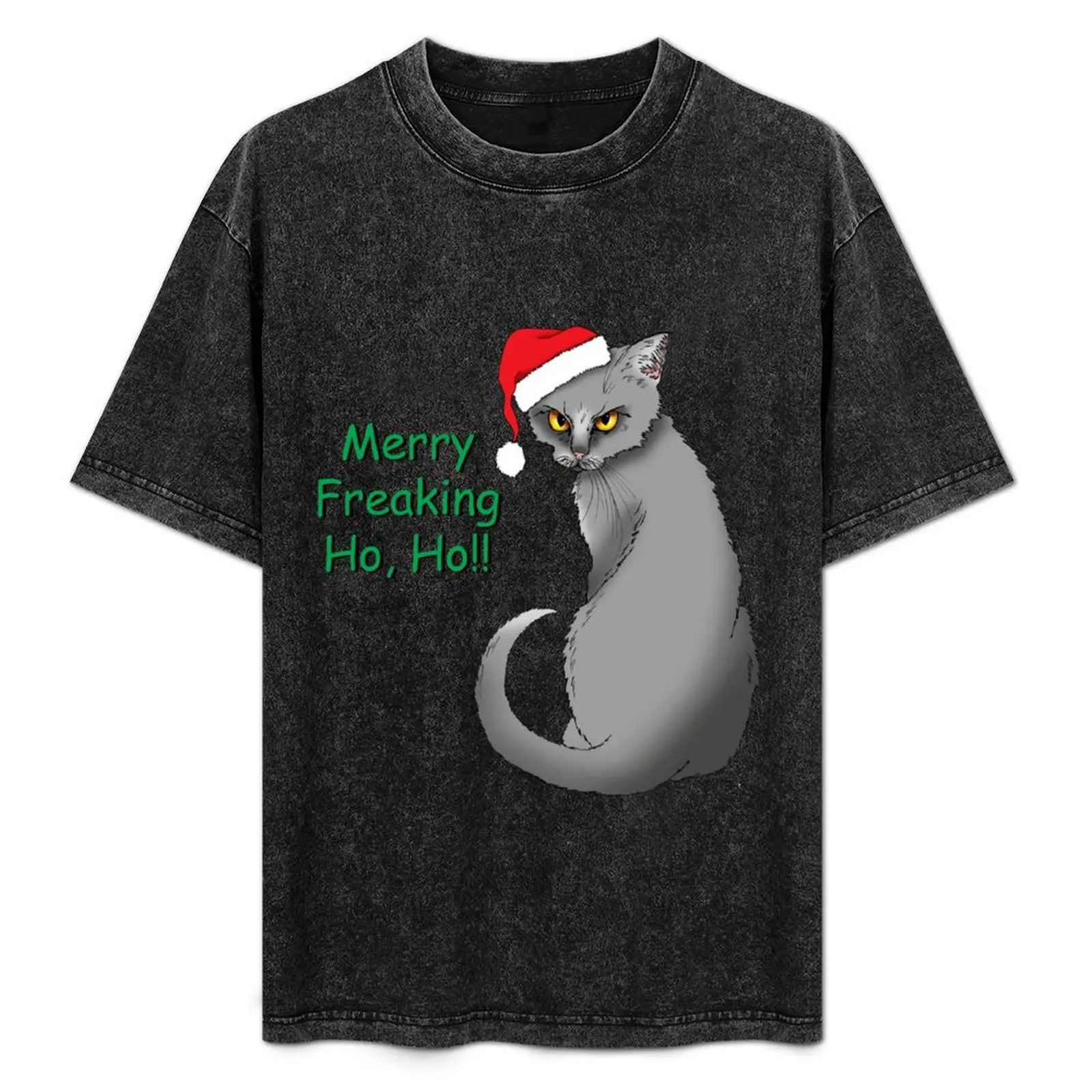 Merry Freaking Ho, Ho !! T-Shirt t shirt man cotton t shirts for man slim fit T-Shirt