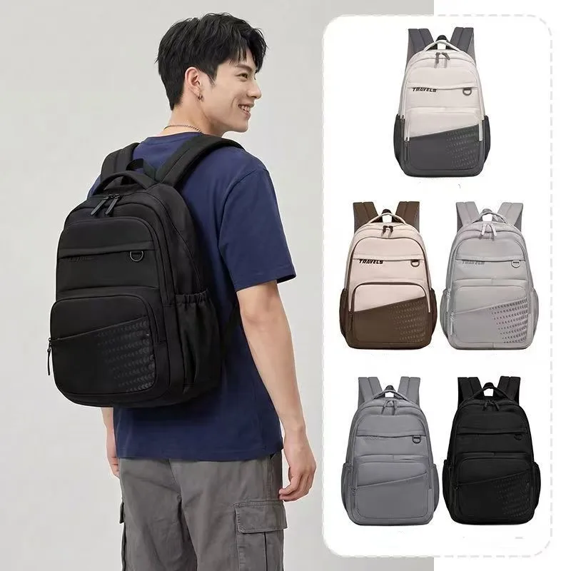 Nouveau Sac à Dos Scolaire Loisirs Garçon Fille Collégien Lycéen Grande Capacité Léger Imperméable Mochila Escolar