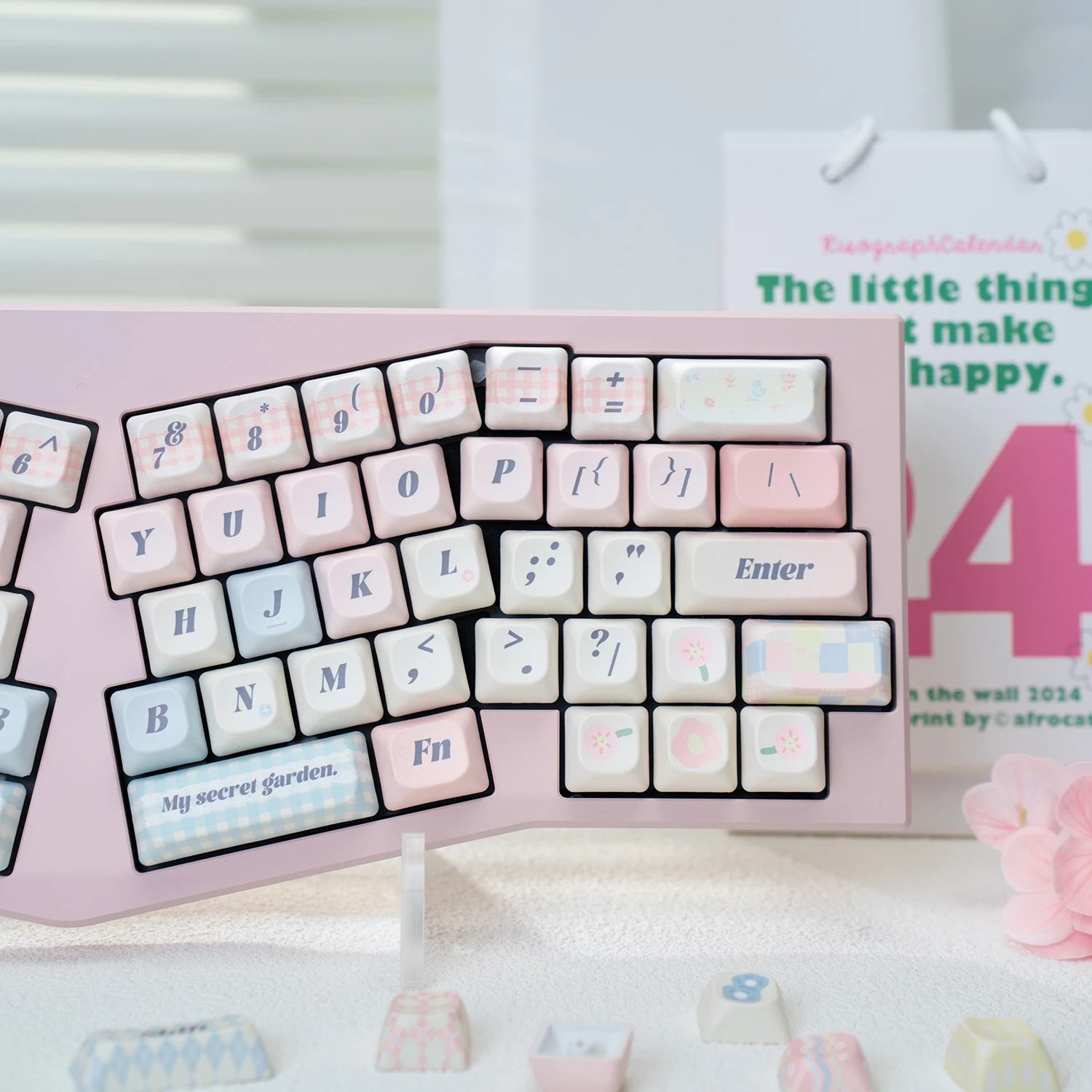 Patchwork keycaps MOC mechanical keyboard PBT sublimation 68 75 84 87 98 108