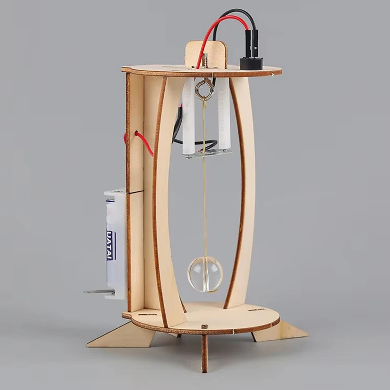 Science et technologie, petite Production, bricolage, modèle assemblé à la main, alarme de tremblement de terre, expérience scientifique physique G49