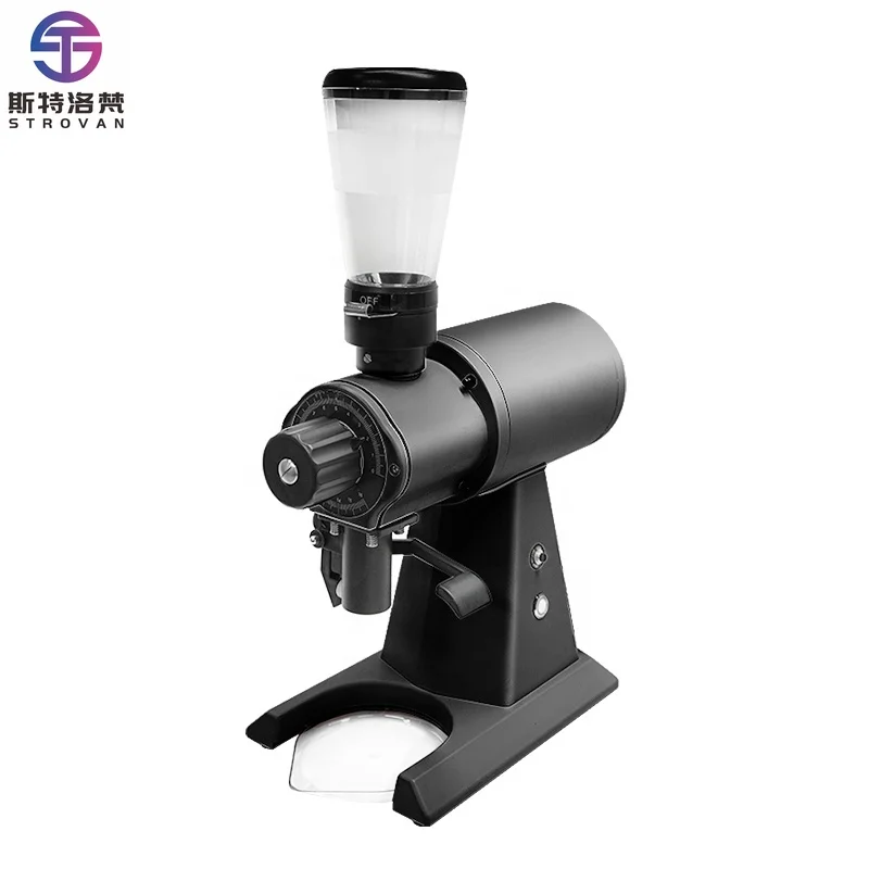 

98 мм кофемолка для кофейных зерен, коммерческая шлифовальная машина, электрическая кофемолка с заусенцами Ek43