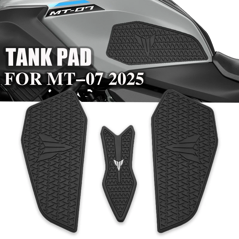 

New Motorcycle Rubber Sticker For Yamaha MT07 MT-07 mt07 2025 Waterproof Pad Rubber Sticker Protector Anti Scratch Decal