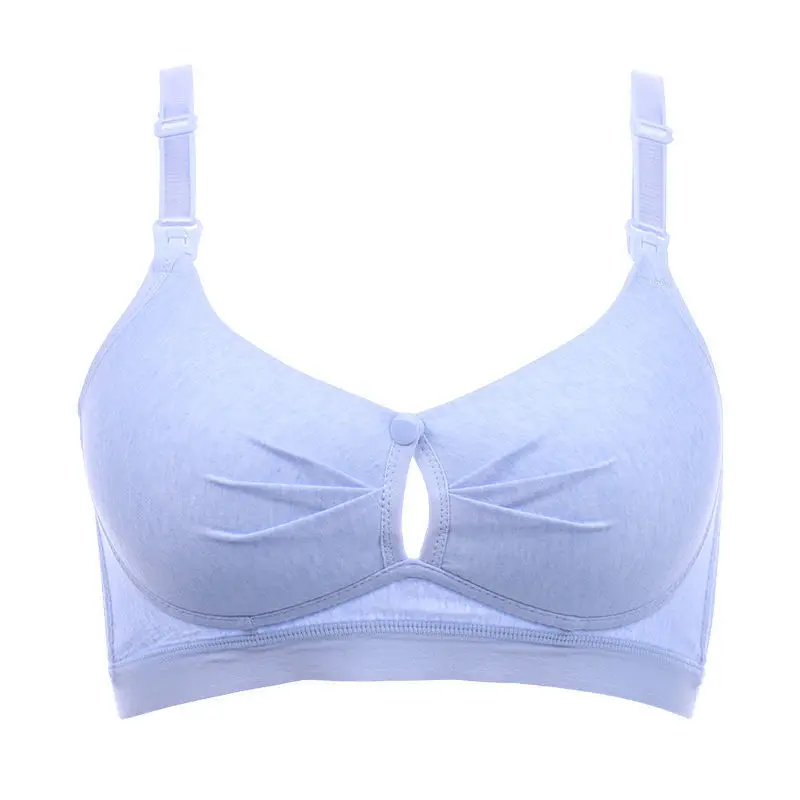 

Maternity Nursing Bra Breastfeeding Bra for Soutien Gorge Allaitement Pregnant Women Underwear Pregnancy Clothes Front Wire Free