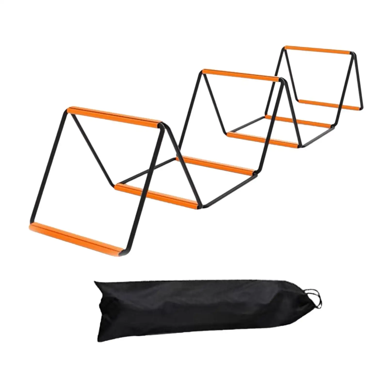 フットボールアジリティラダー、ワークアウトラダー 柔軟な折りたたみ式キャリーバッグ付きワークアウト