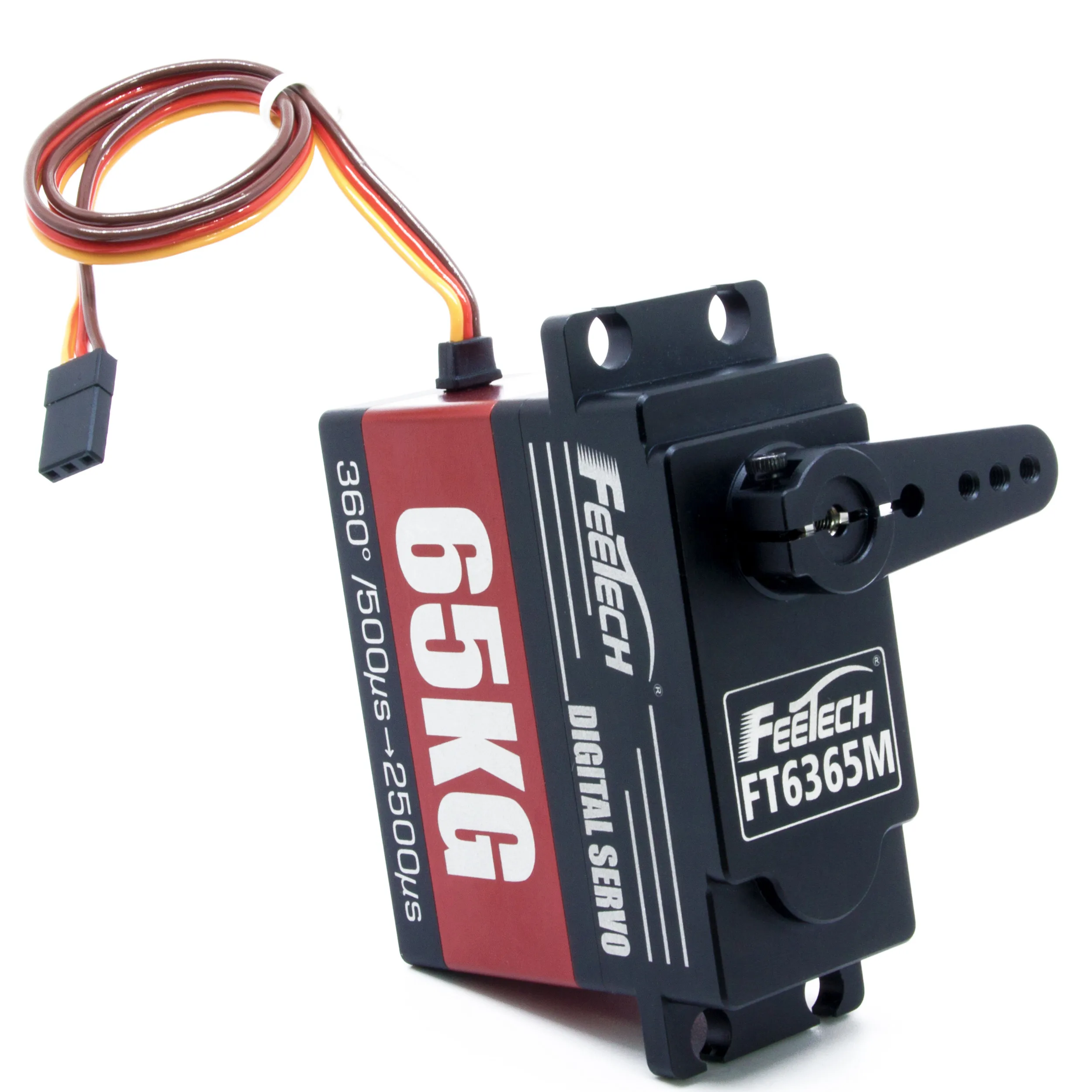Feetch Servo Waterproof 65KG 0.227sec Core Digital RC Servo for Fixed Wing Toy Parts/rc Helicopter/Rc Excavator Arrma FT6365M