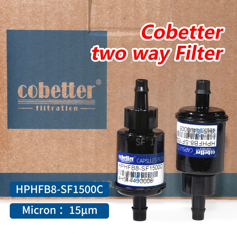 

Large Format Inkjet Printer Cobetter Capsule 15um Ink Filter HPHFB8-SF1500C UV Printer Capsule Ink Filter 15Micron