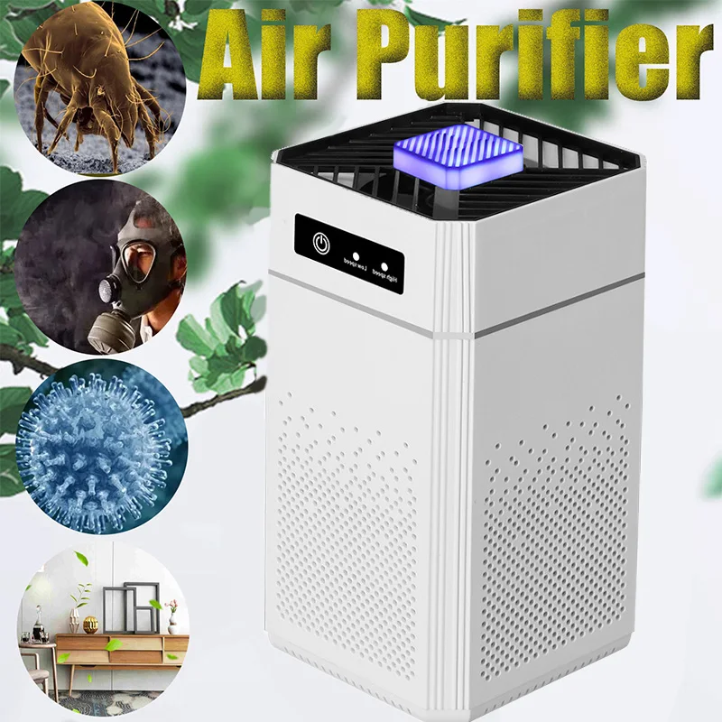 デスクトップ空気清浄機-hepa-フィルター-アロマセラピー活性炭除塵-type-c-電源コンパクトホームオフィス清浄機