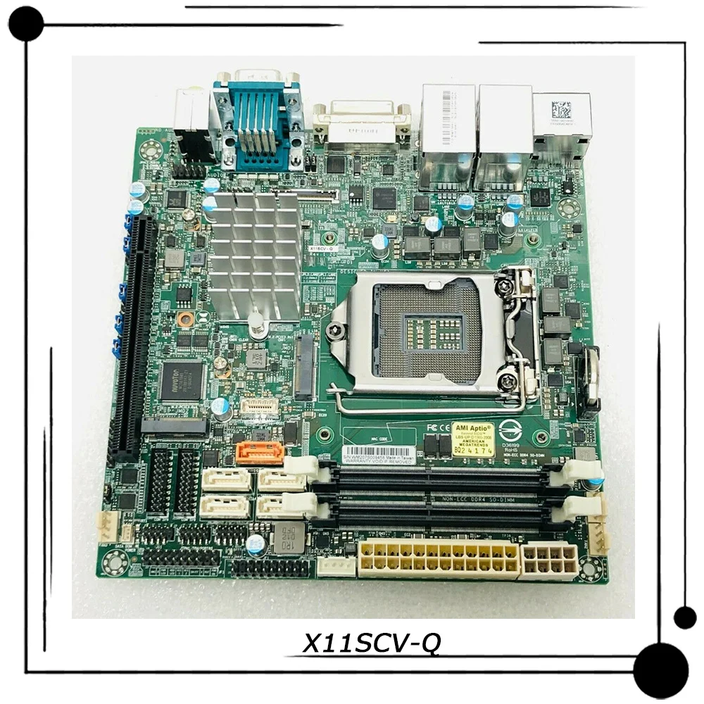 Para placa base Supermicro X11SCM-LN8F X10SDV-4C-TLN2F X11SAE-F X10SRA-F X11SCV-Q X12SCZ-TLN4F X11SPM-TF H12SSL-NT X11SPW-TF