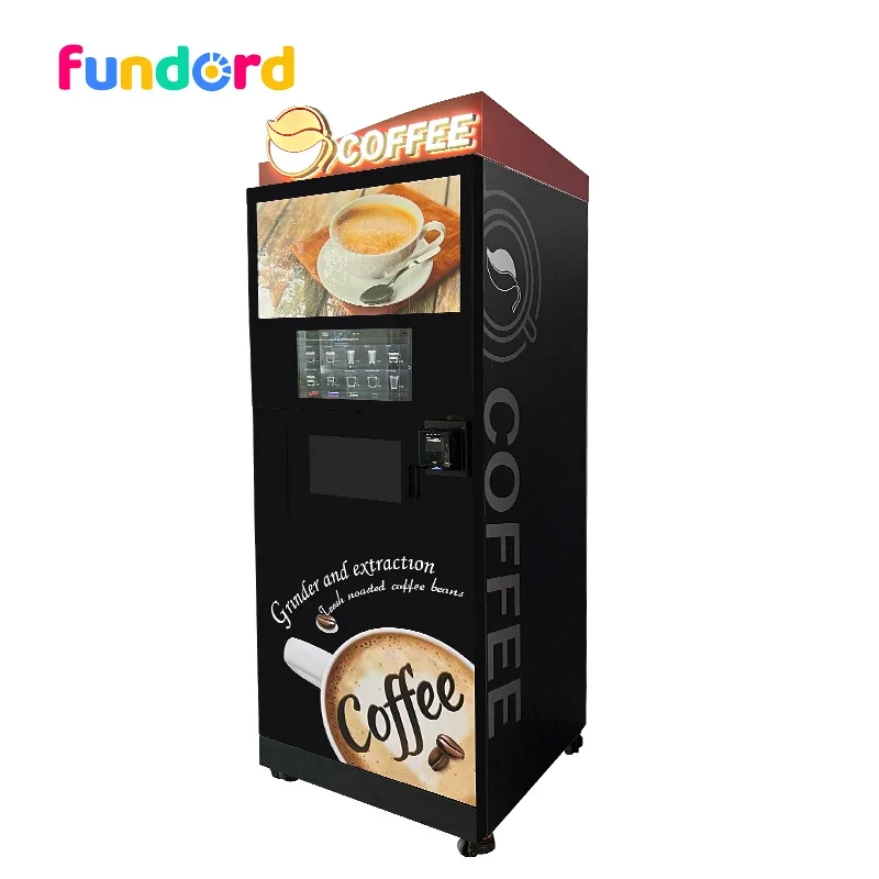 Fundord Commercial Professional Fully Automatic Coffee Vending Machine
