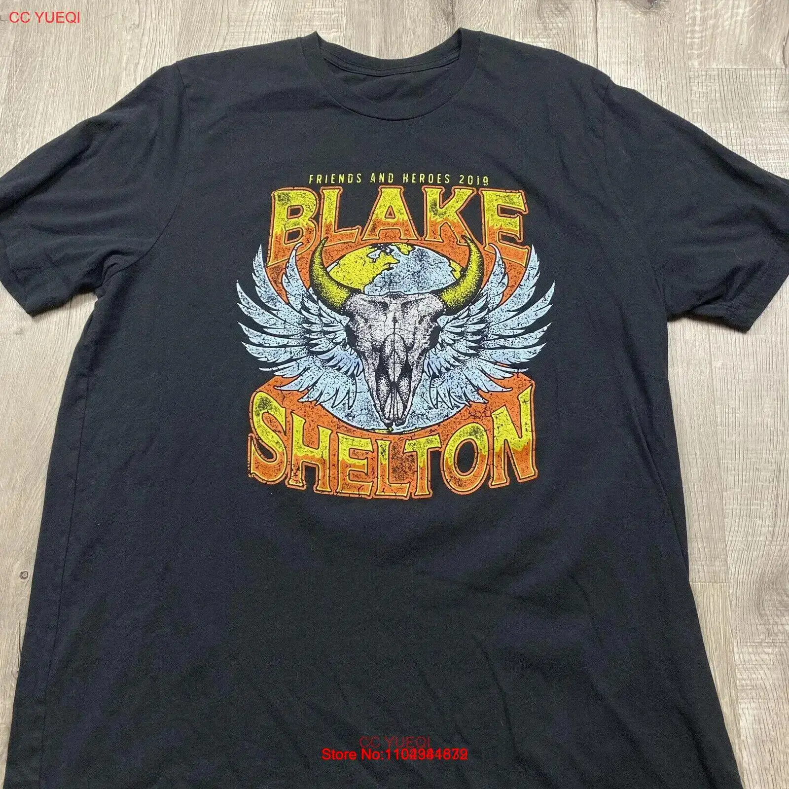 Friends & Heroes 2019 Blake Shelton Shirt Black Unisex S-5XL RE497