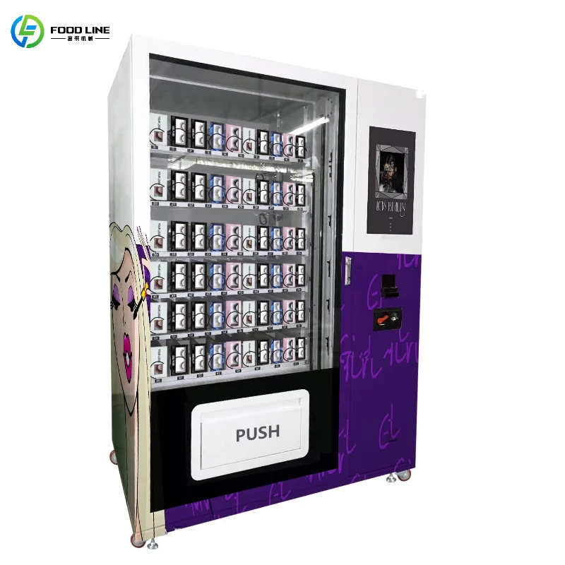 

Support Customized Cosmetics 24-hour Self Service Beauty Shop Store Eyelash Hairs Vending Machines Beauty Vending Machine