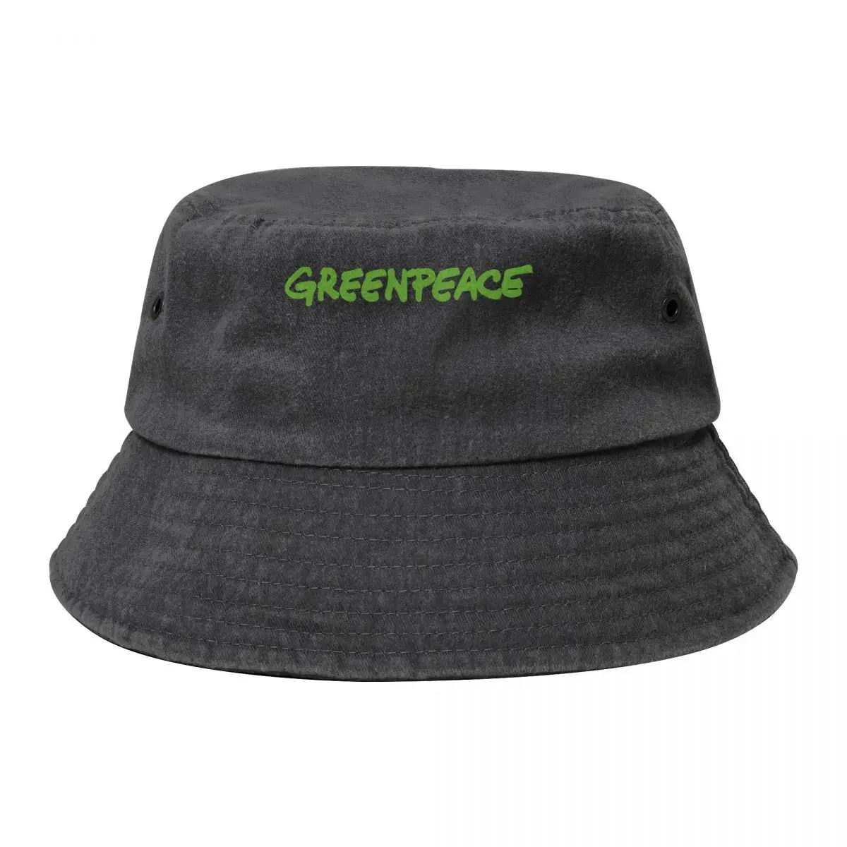 

Green Peace Bucket Cap Cotton Cowboy Washed Denim Bucket Hats Fisherman Unisex Hop Bob Folding Hip Hats