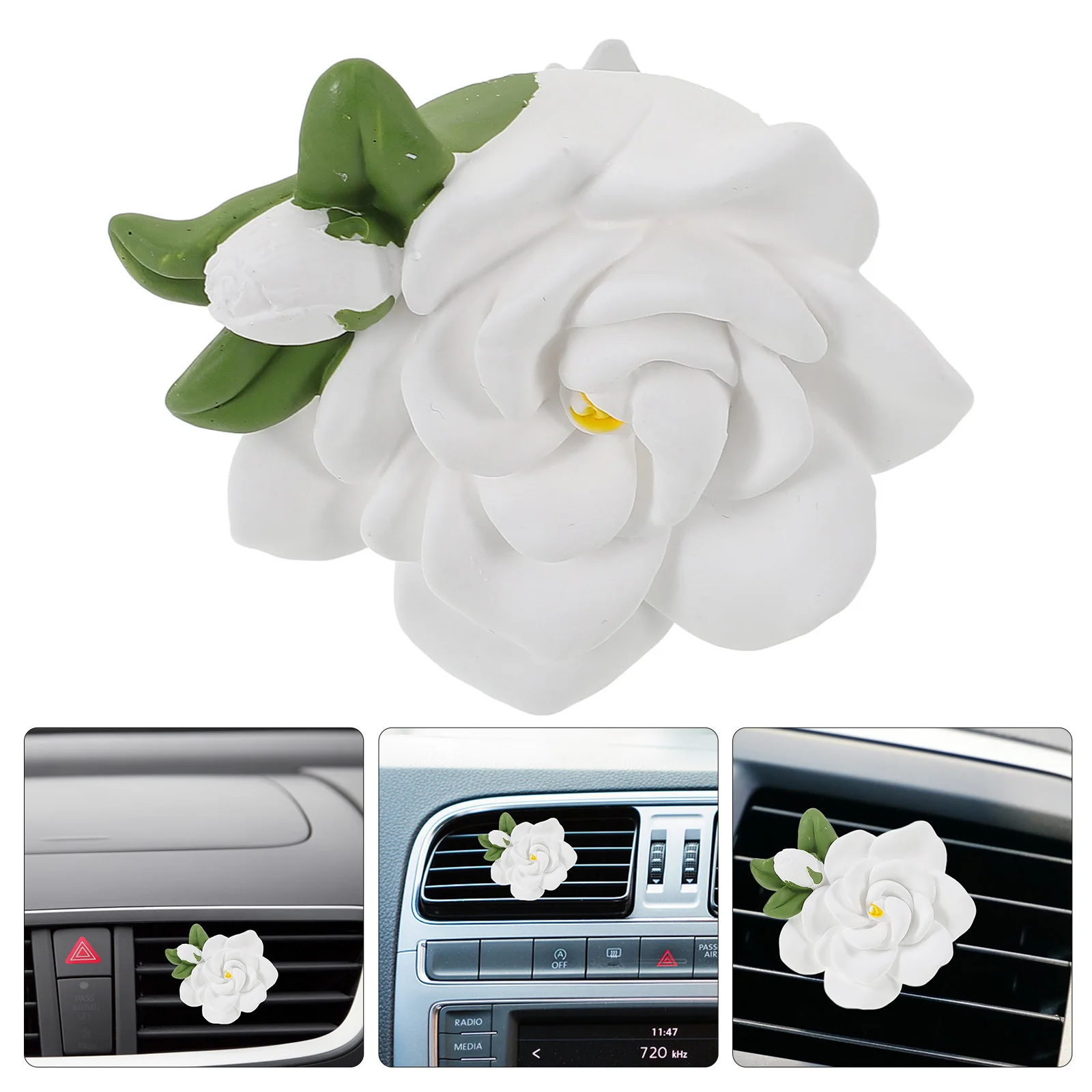 

Car Vent Clips Aromatherapy Air Freshener Plaster Design Dashboard Decorations Interior Scented Accessories Fragrance Outlets